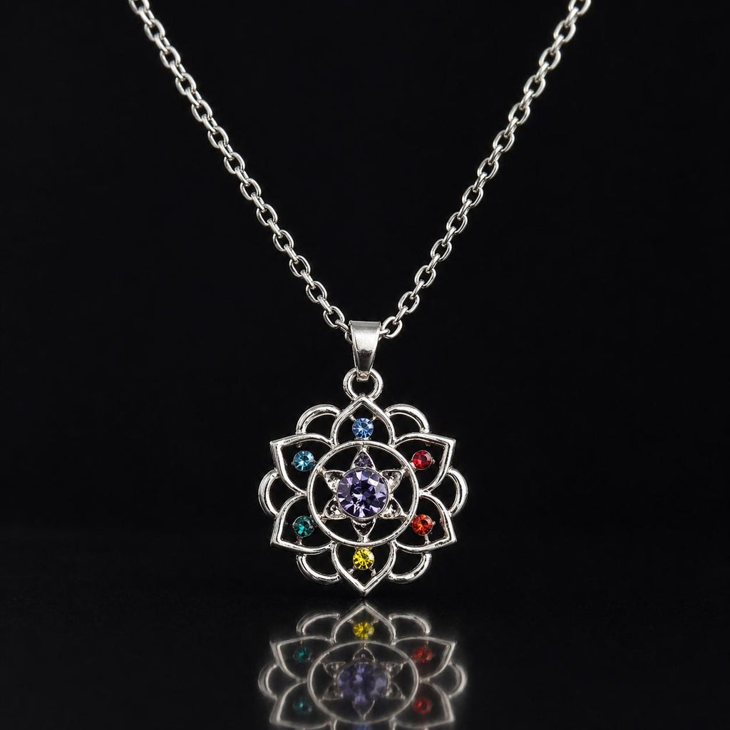 Chakra Mandala Bloom Necklace