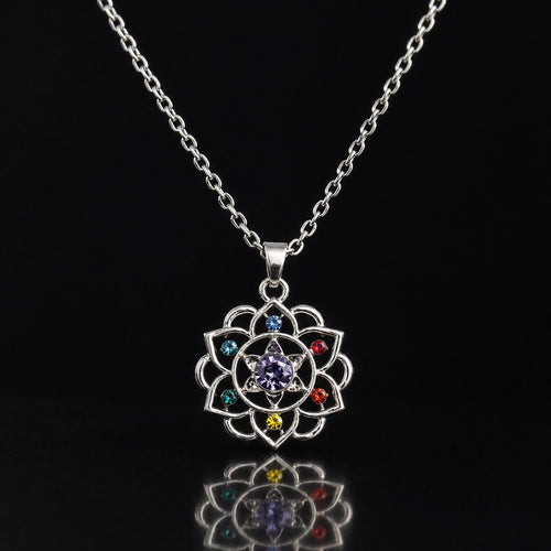 Chakra Mandala Bloom Necklace