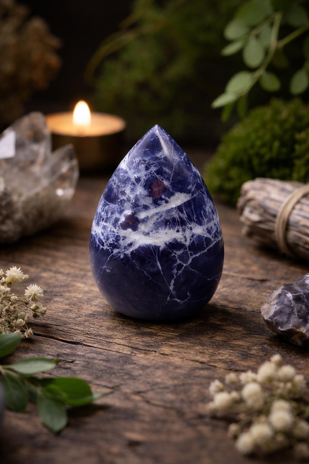 Sodalite Flame