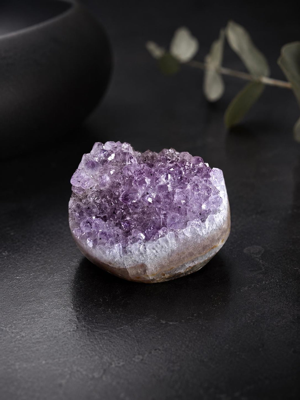 Amethyst Druzy Cluster