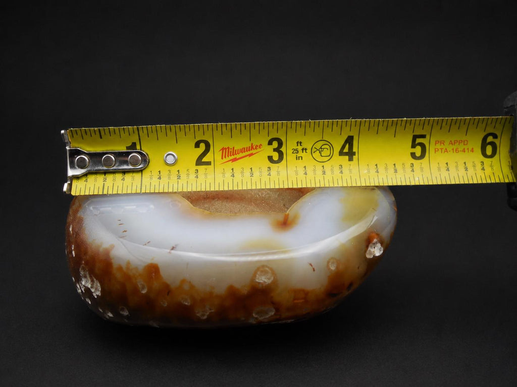 Carnelian Agate Sugar Druzy Display Stone