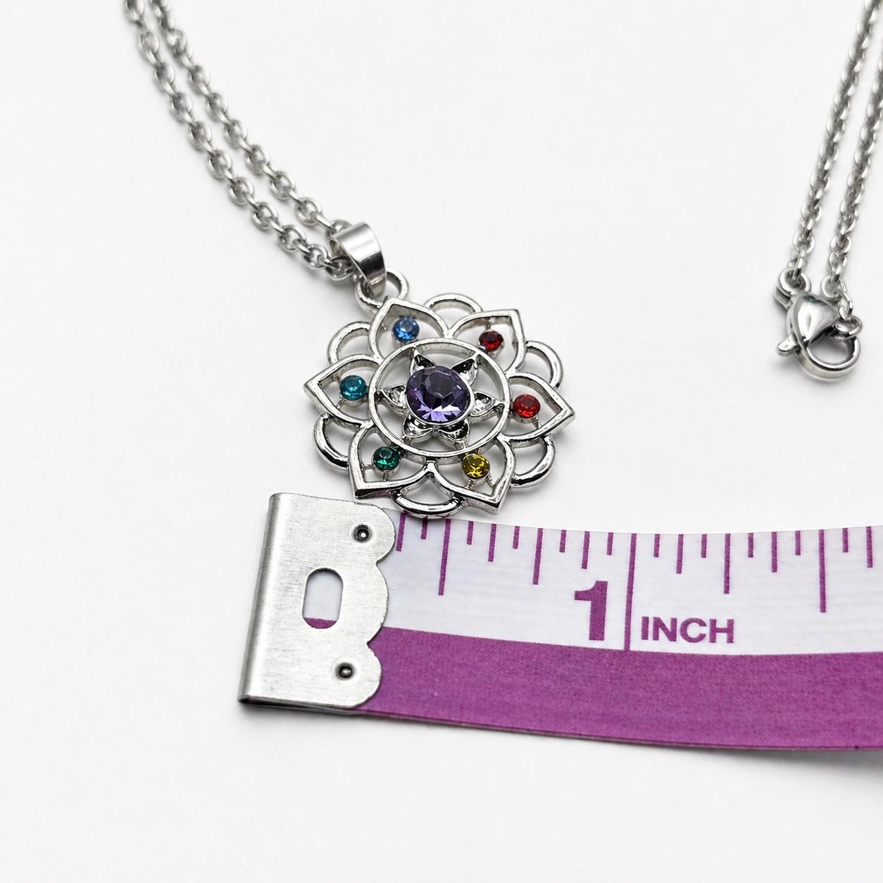 Chakra Mandala Bloom Necklace