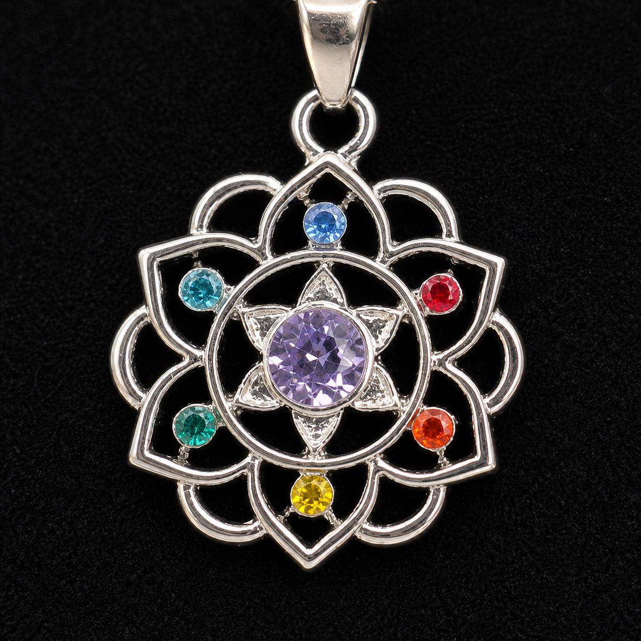 Chakra Mandala Bloom Necklace