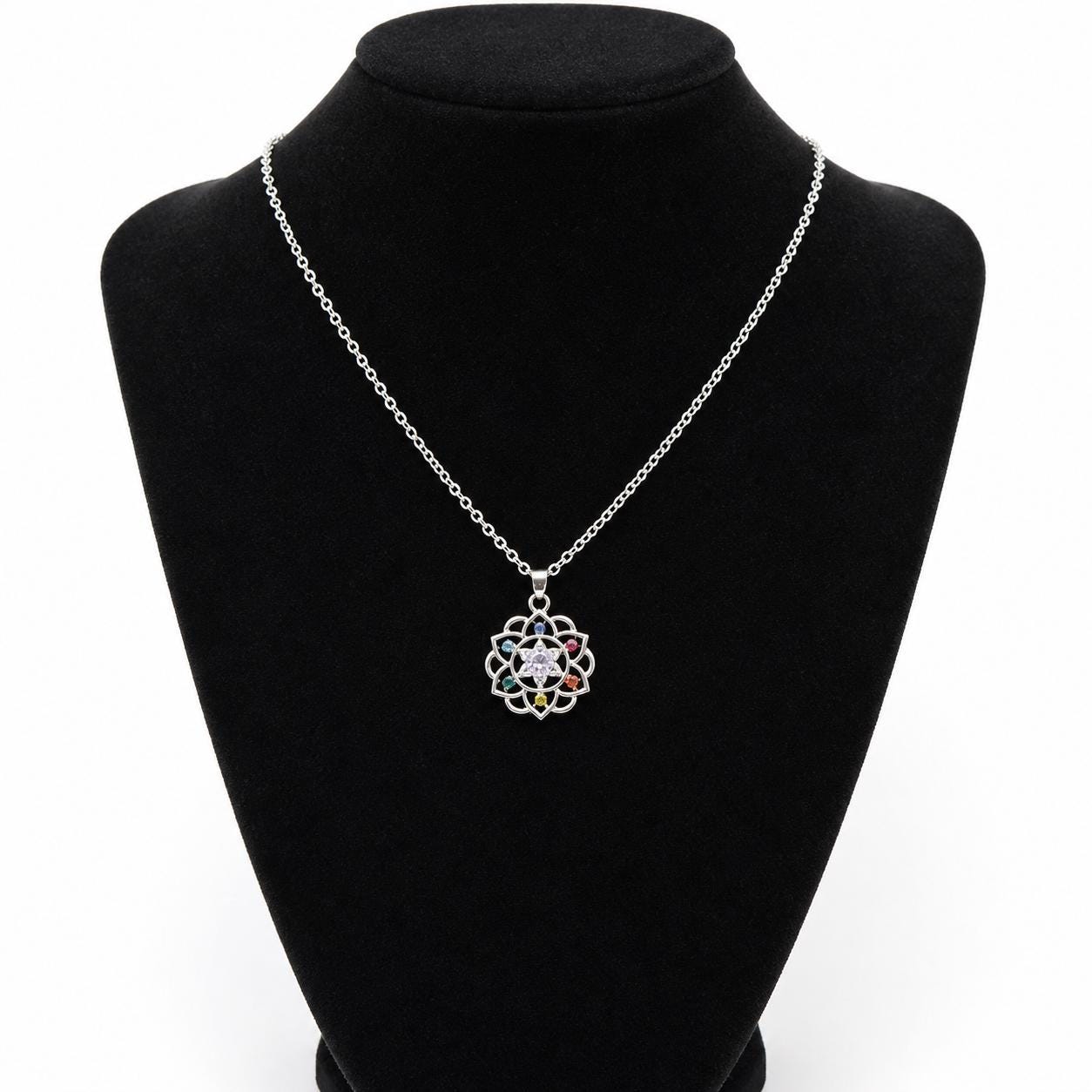 Chakra Mandala Bloom Necklace