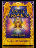 Angel Answers Oracle Cards by Radleigh Valentine – 44 Card Oracle Deck & Guidebook for Divine Guidance