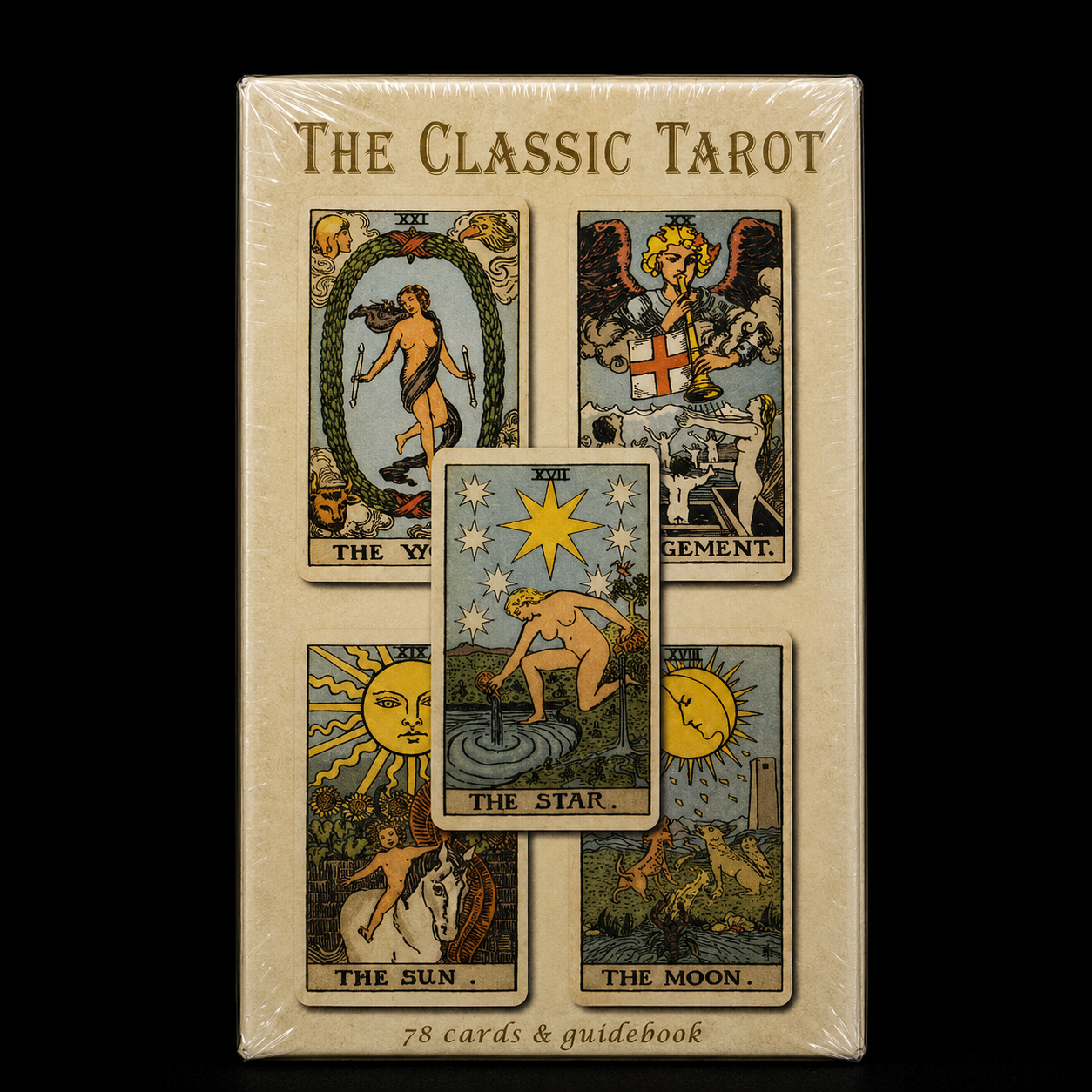 The Classic Tarot – 78-Card Tarot Deck & Guidebook