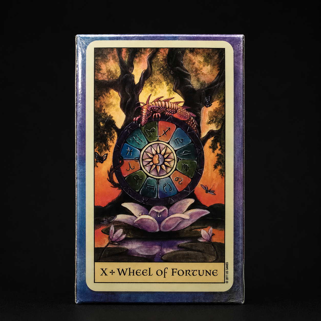 Crystal Visions Tarot by Jennifer Galasso | 78-Card Tarot Deck with Guidebook | Watercolor Fantasy Tarot
