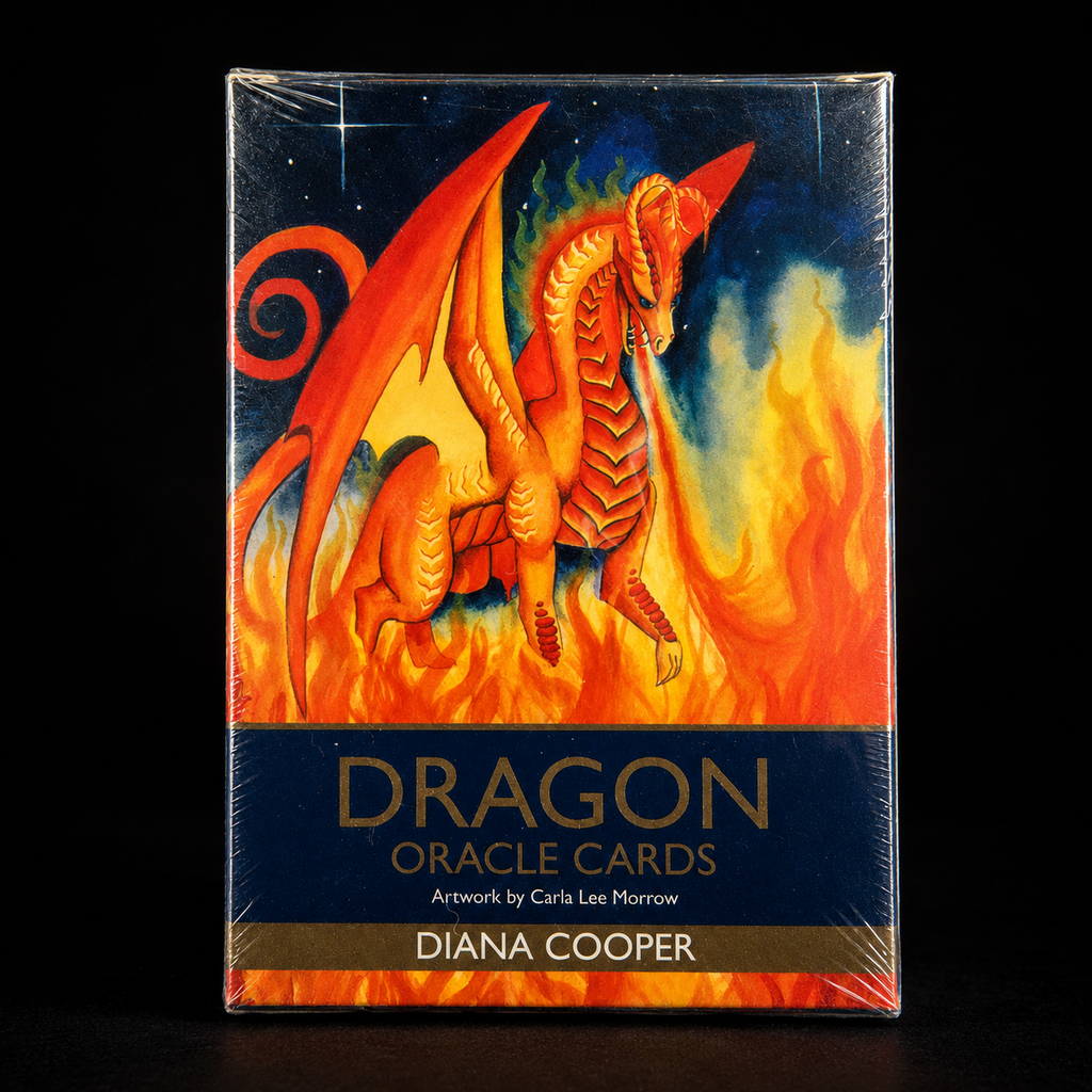 Dragon Oracle Cards with Guidebook | 44-Card Dragon Guidance & Spiritual Wisdom Deck