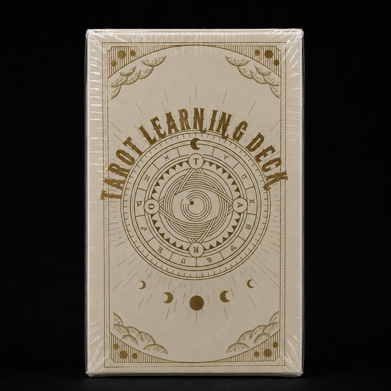 Tarot Learning Deck – 78-Card Beginner Tarot Deck with Upright & Reversed Meanings