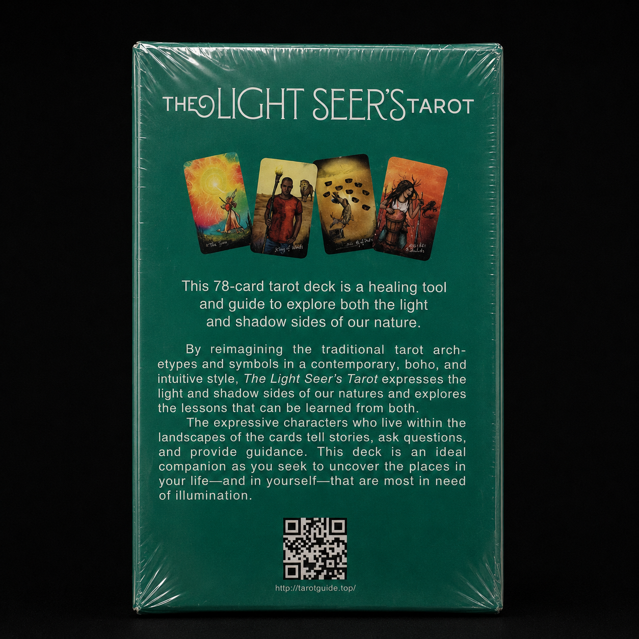 The Light Seer's Tarot Deck – 78-Card Modern Boho Tarot with Guidebook