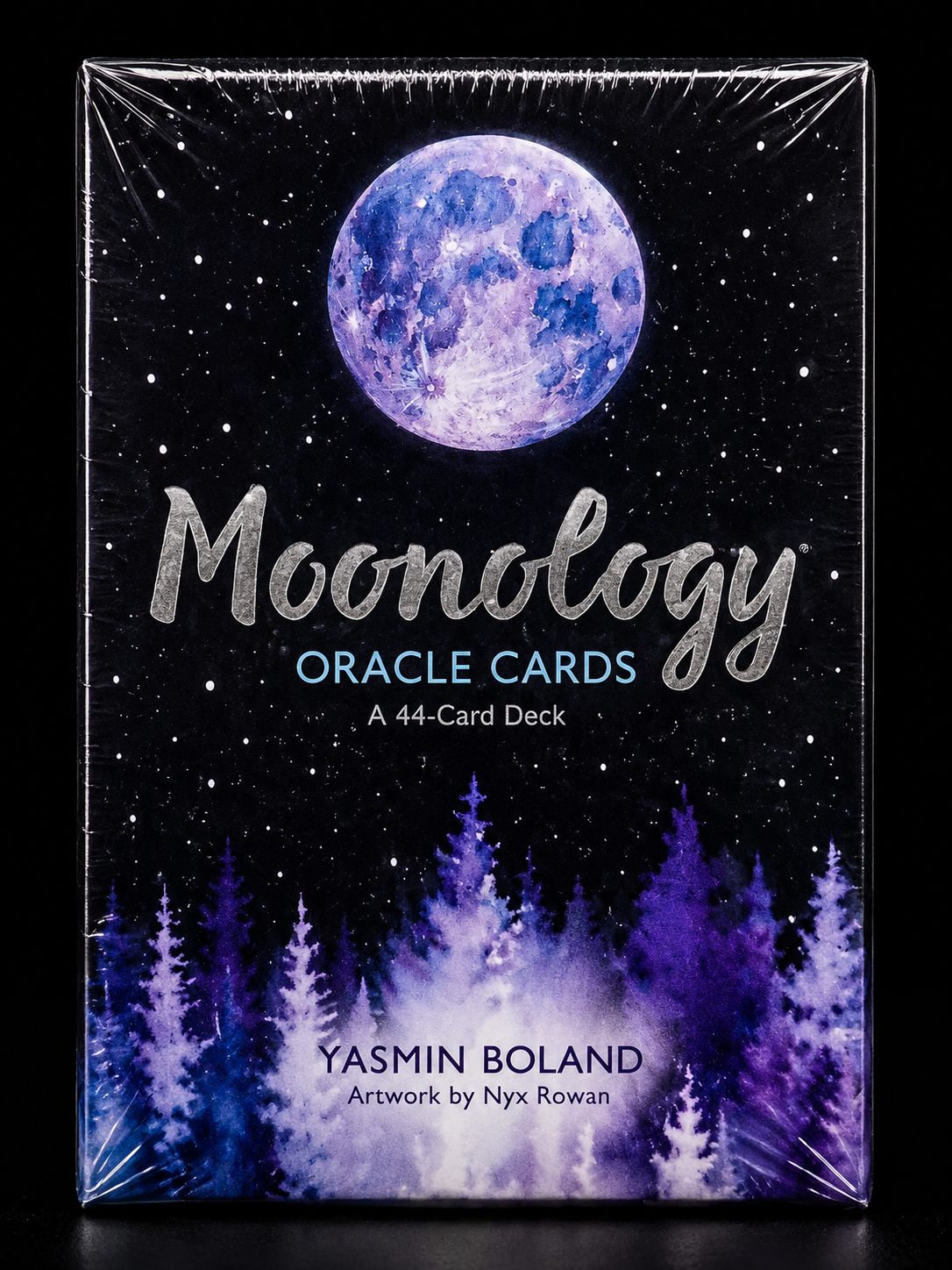 Moonology Oracle Cards by Yasmin Boland – 44-Card Lunar Guidance Deck with Guidebook