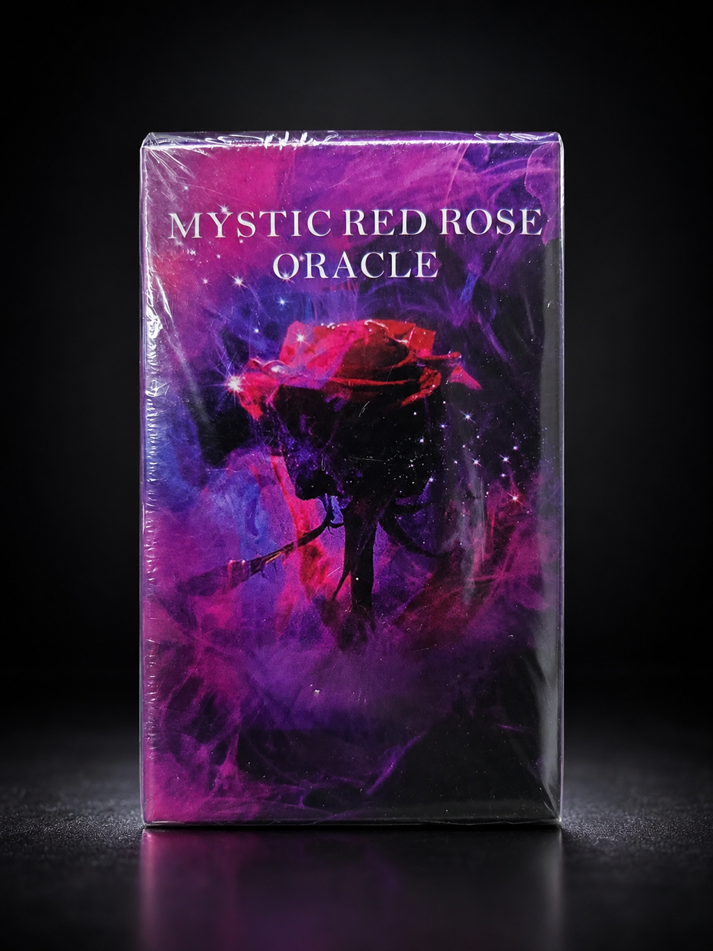 Mystic Red Rose Oracle Deck | 53-Card Love & Relationship Guidance Oracle Cards