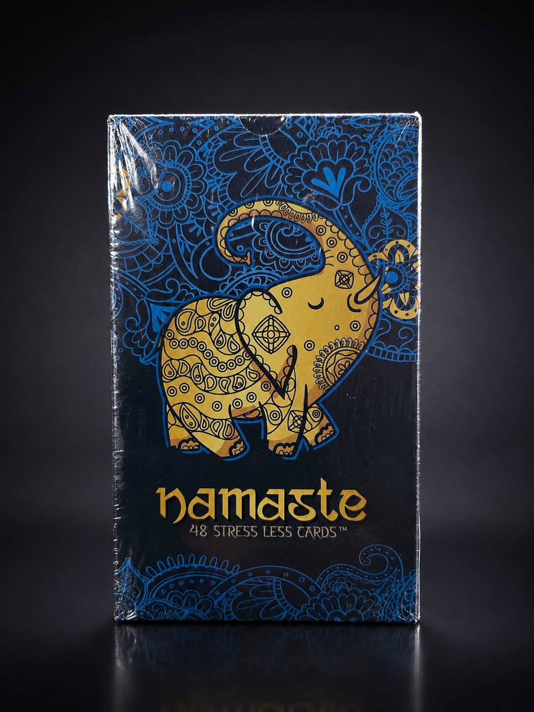 Namaste Stress Less Cards – 48 Card Mindfulness, Meditation & Affirmation Deck