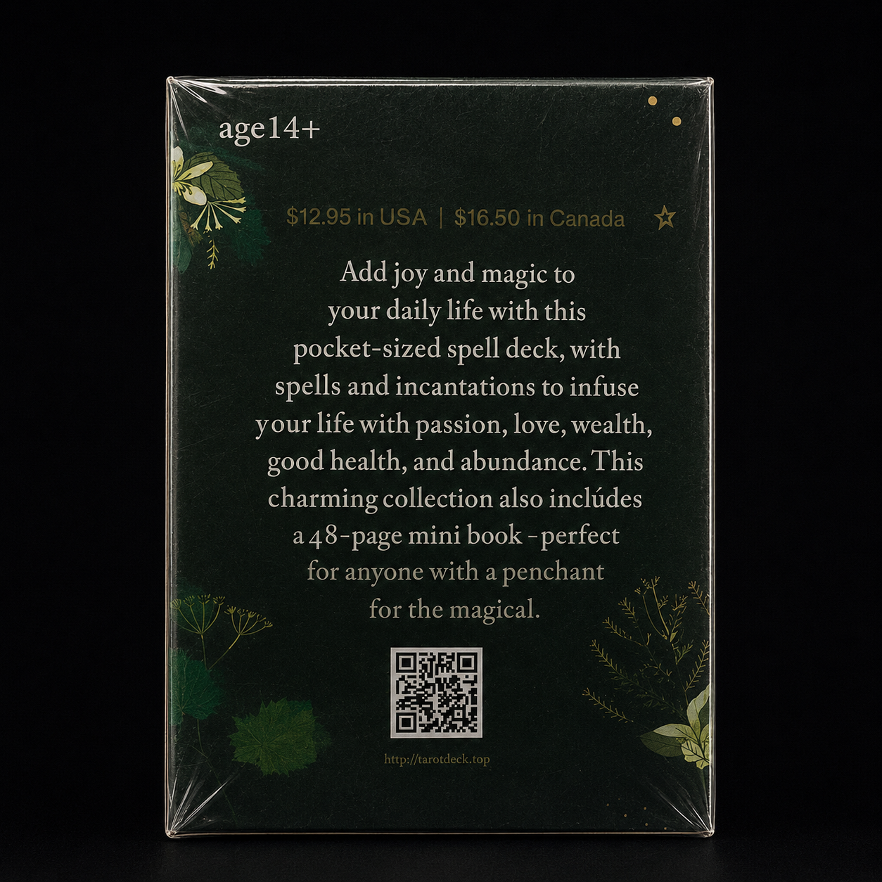 The Practical Witch's Spell Deck – 100 Pocket Spells for Love, Happiness & Success
