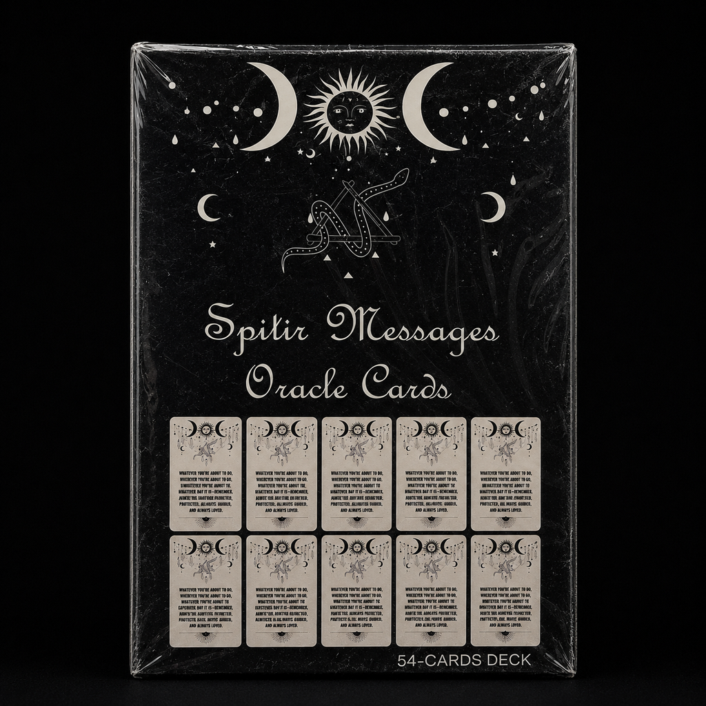Spirit Messages Oracle Cards | 54-Card Intuition & Spiritual Guidance Oracle Deck