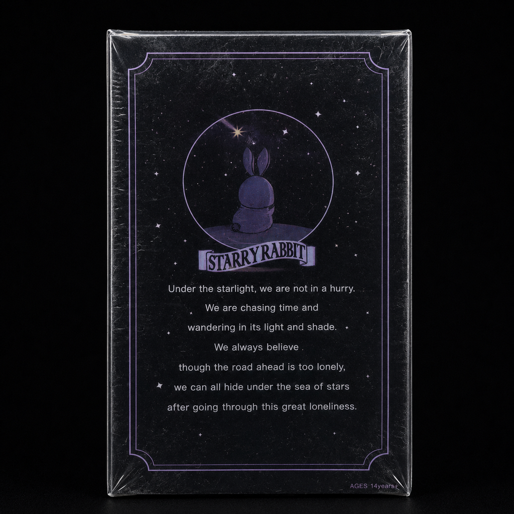 Starry Rabbit Oracle | 54-Card Rabbit-Themed Oracle Deck | Celestial Guidance & Gentle Wisdom