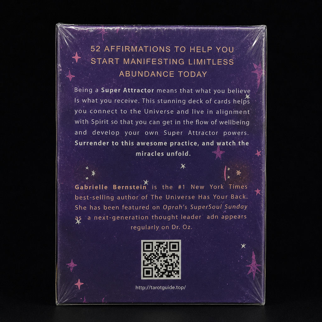 Super Attractor Oracle Deck by Gabrielle Bernstein – 52 Manifestation Affirmation Cards for Abundance & Spiritual Alignment