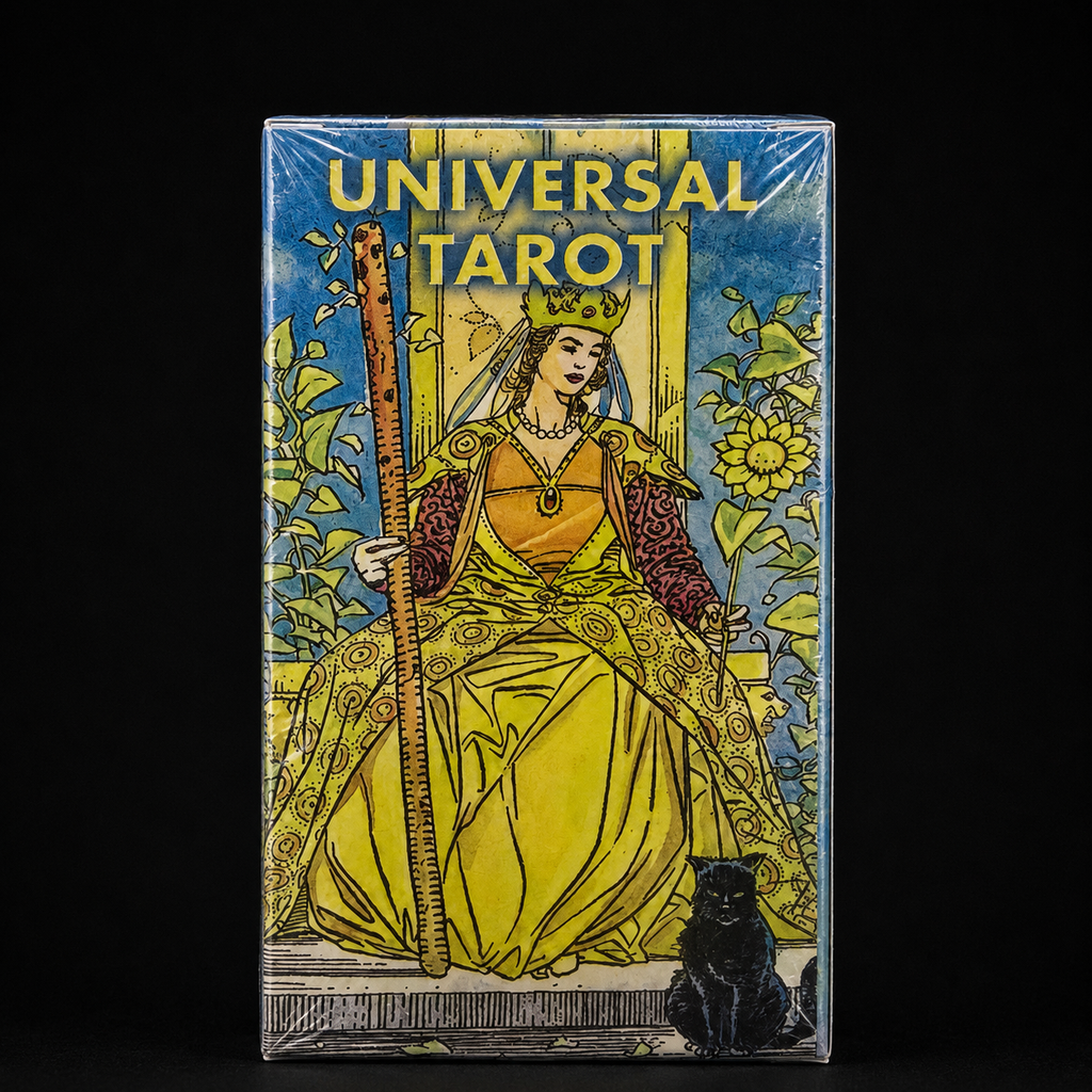 Universal Tarot Deck by Roberto De Angelis | Classic Rider-Waite Inspired 78-Card Tarot Deck