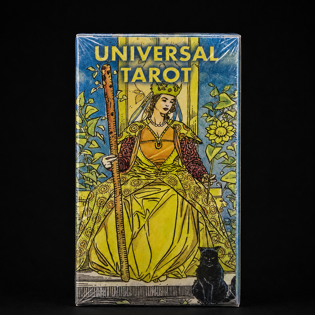 Universal Tarot Deck by Roberto De Angelis | Classic Rider-Waite Inspired 78-Card Tarot Deck