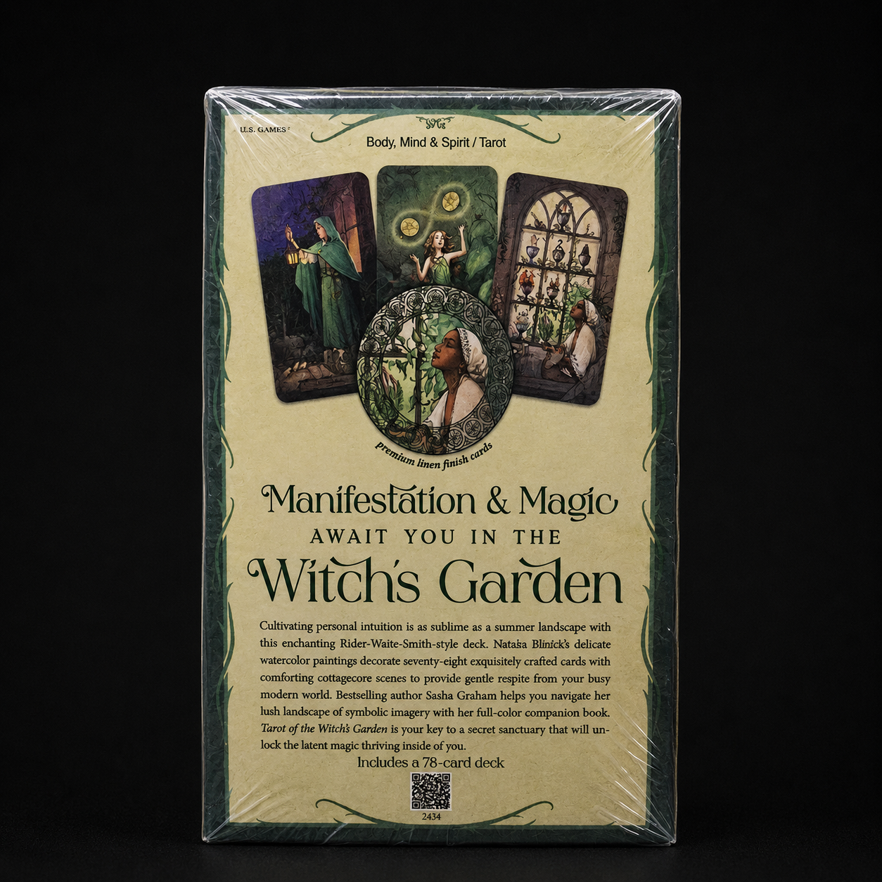 Tarot of the Witch's Garden – 78-Card Tarot Deck & Guidebook