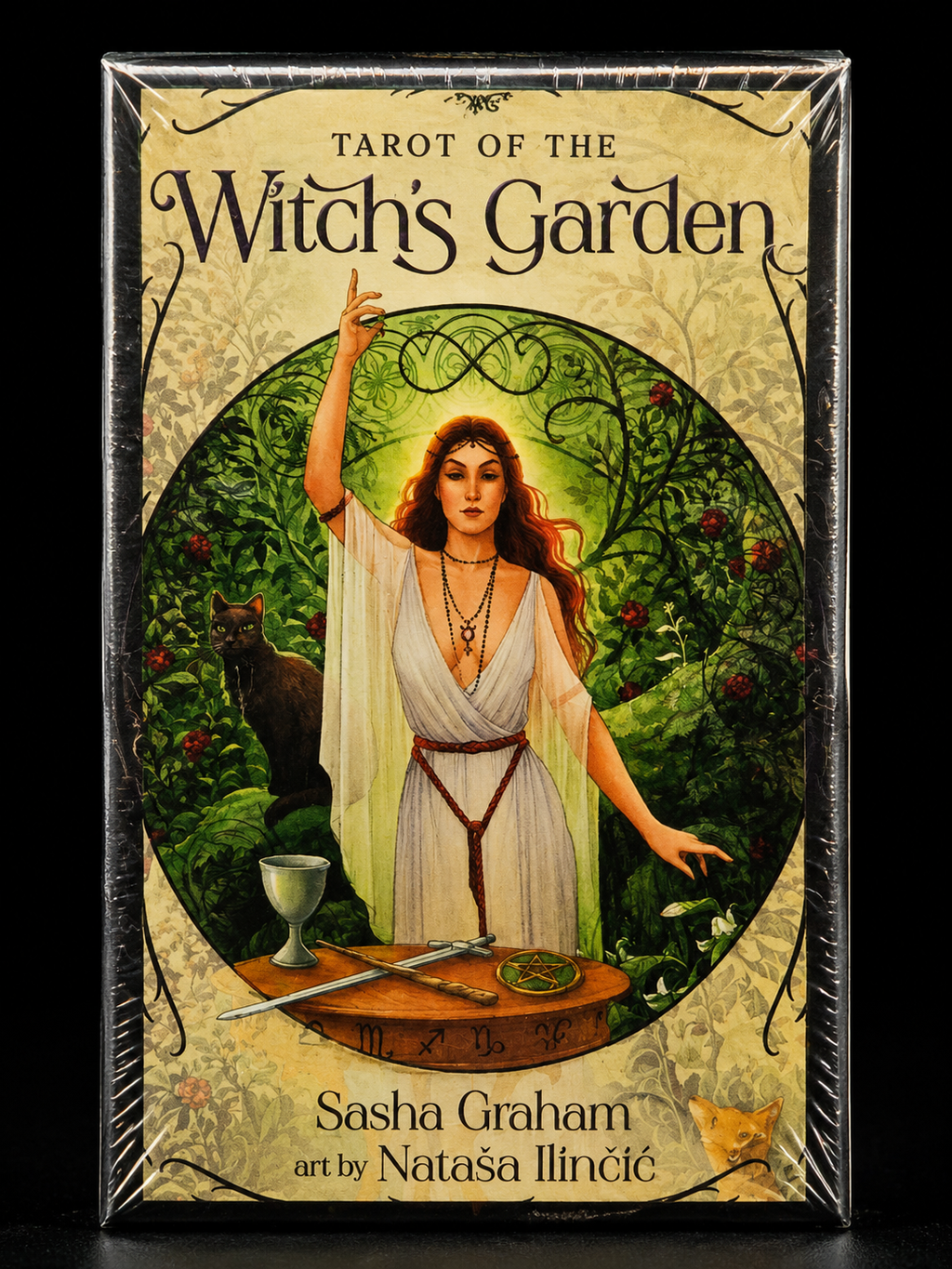 Tarot of the Witch's Garden – 78-Card Tarot Deck & Guidebook