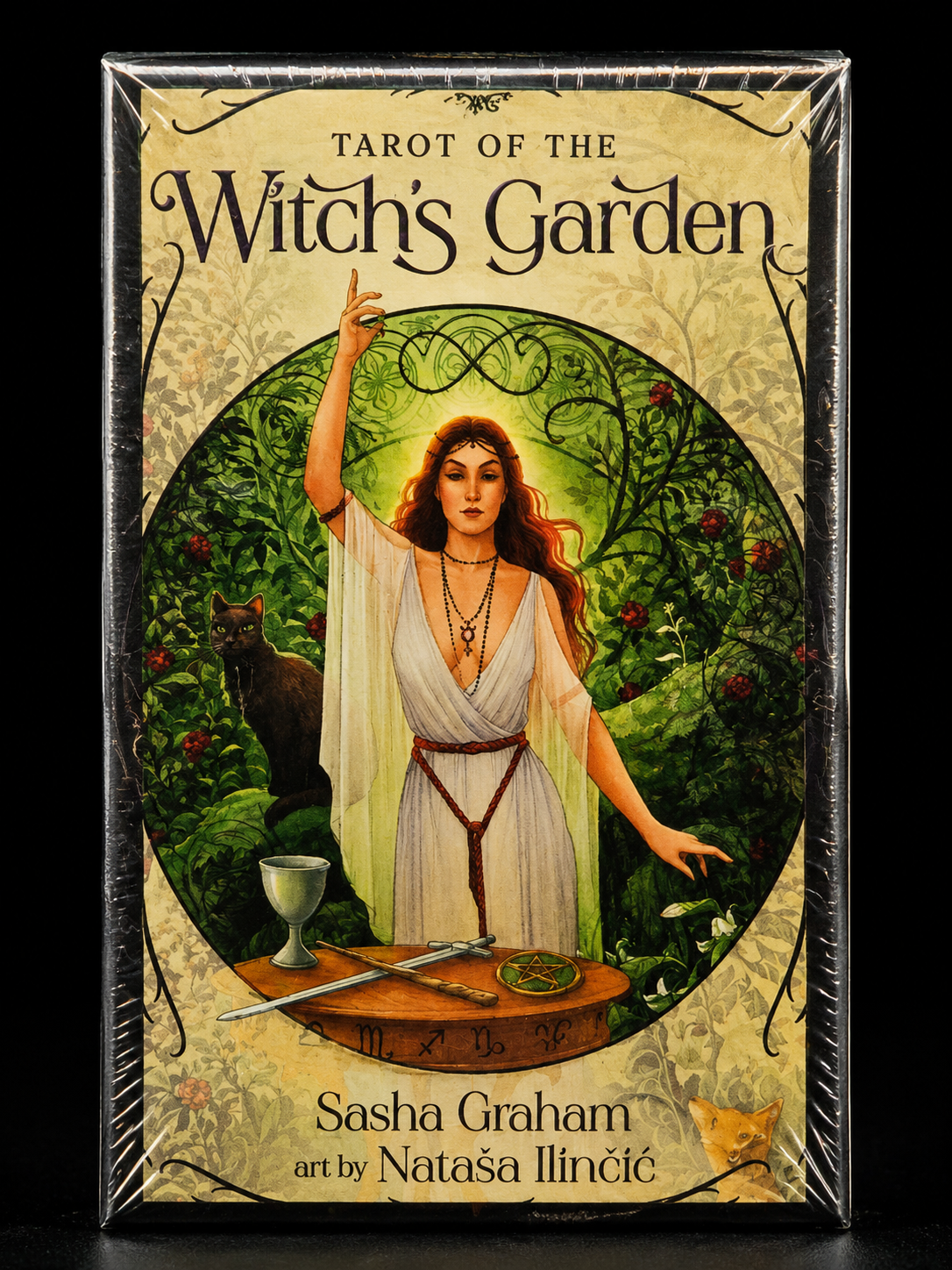 Tarot of the Witch's Garden – 78-Card Tarot Deck & Guidebook