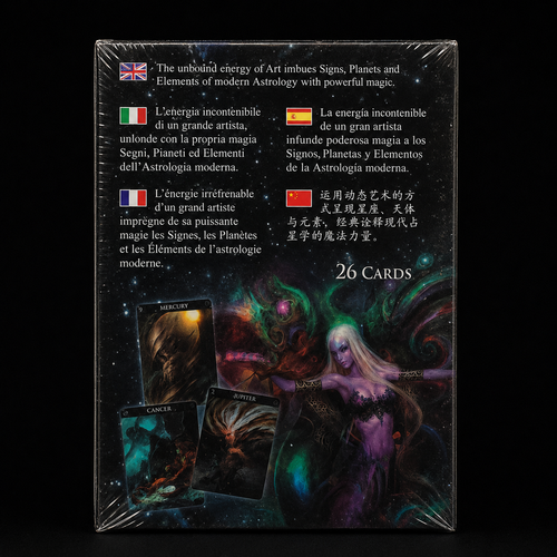 Barbieri Zodiac Oracle | 26-Card Astrology Oracle Deck by Barbara Moore & Paolo Barbieri