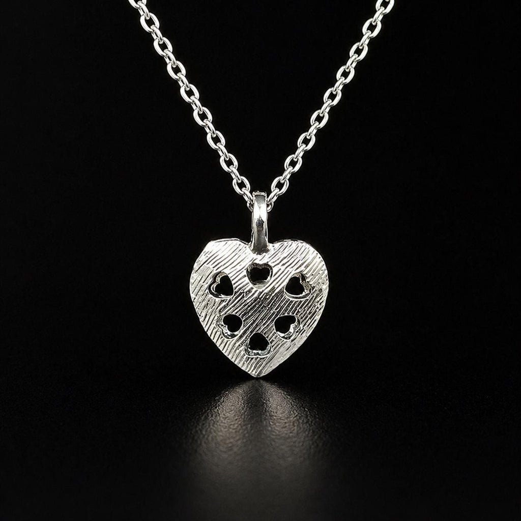 Aurora Crystal Heart Necklace