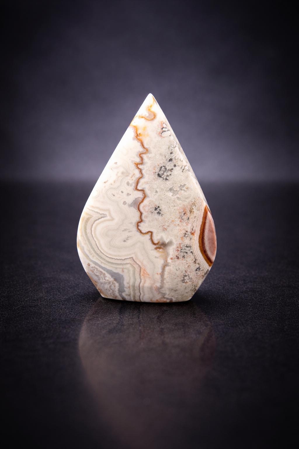 Crazy Lace Agate Flame