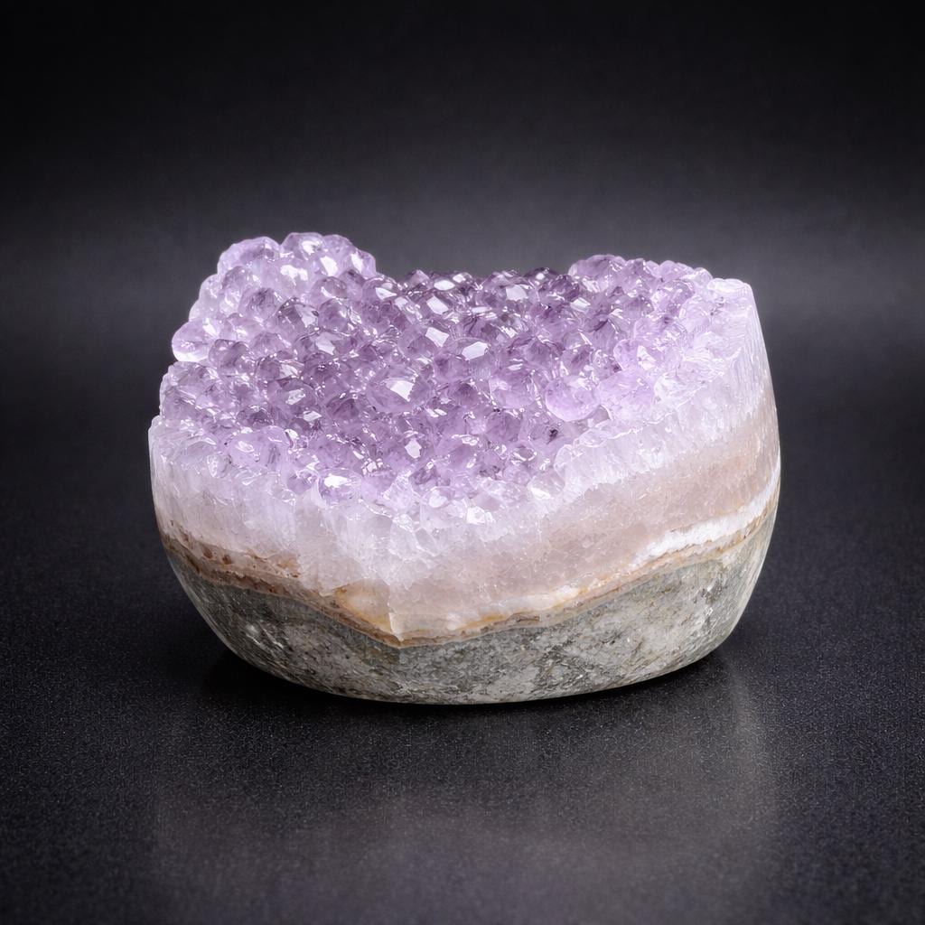 Amethyst Druzy Cluster