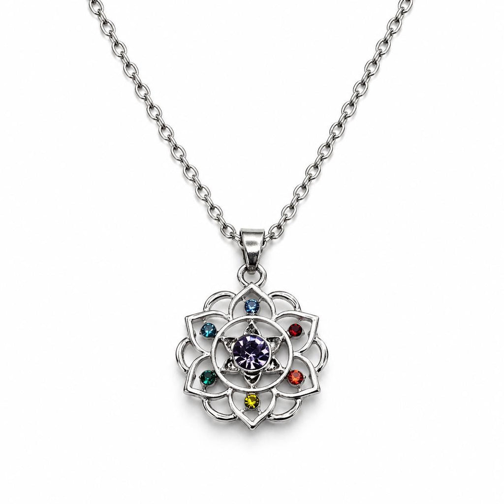 Chakra Mandala Bloom Necklace
