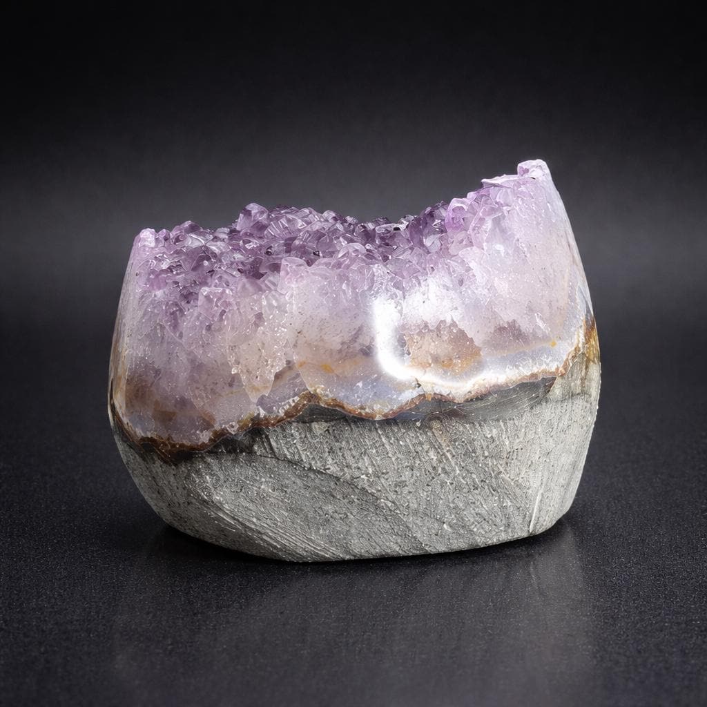 Amethyst Druzy Cluster