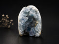 Blue Celestite Geode – Natural Celestite Crystal Cluster Display Piece