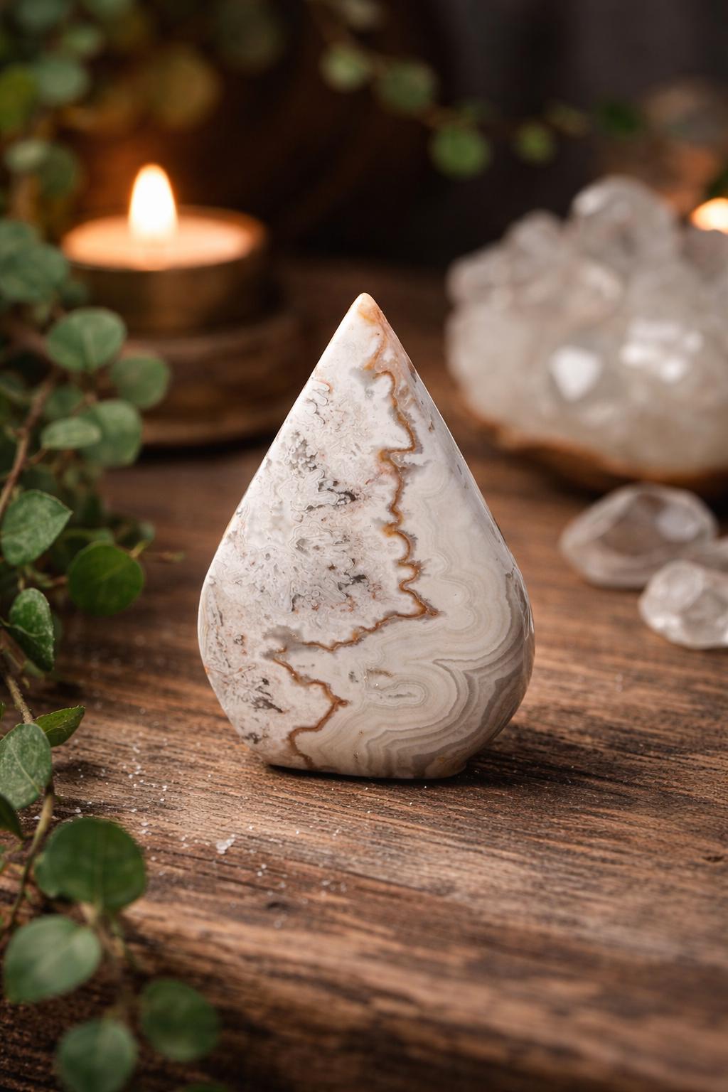 Crazy Lace Agate Flame