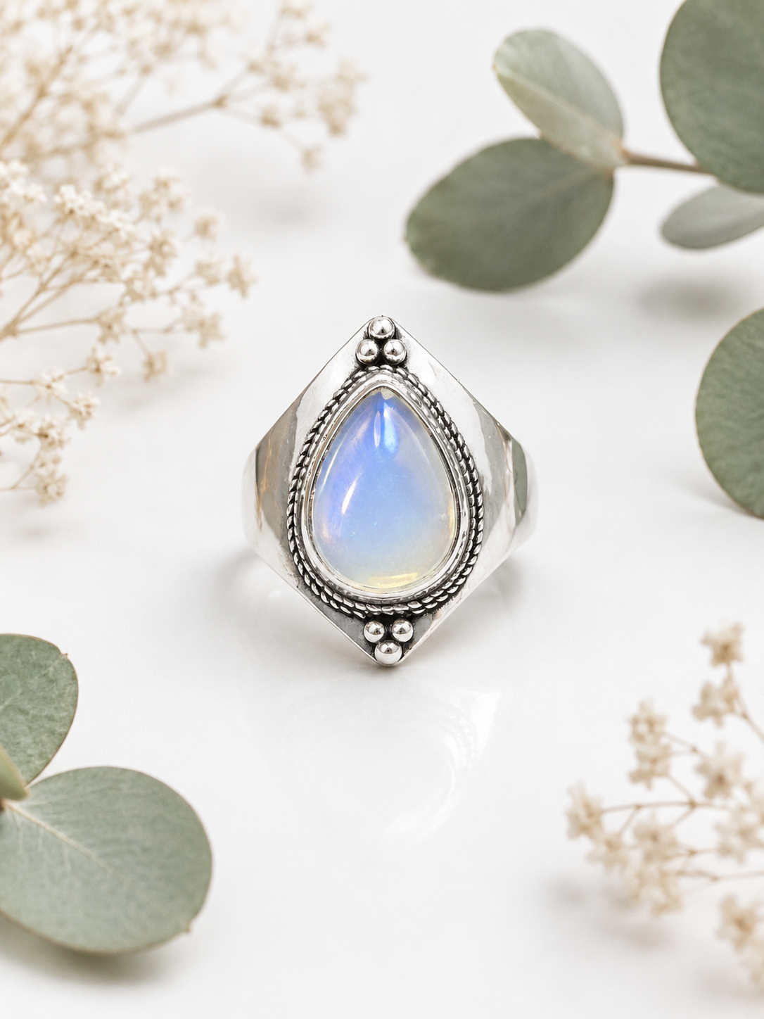 Moonlit Opalite Ring