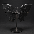 Black Obsidian Butterfly Carving on Stand