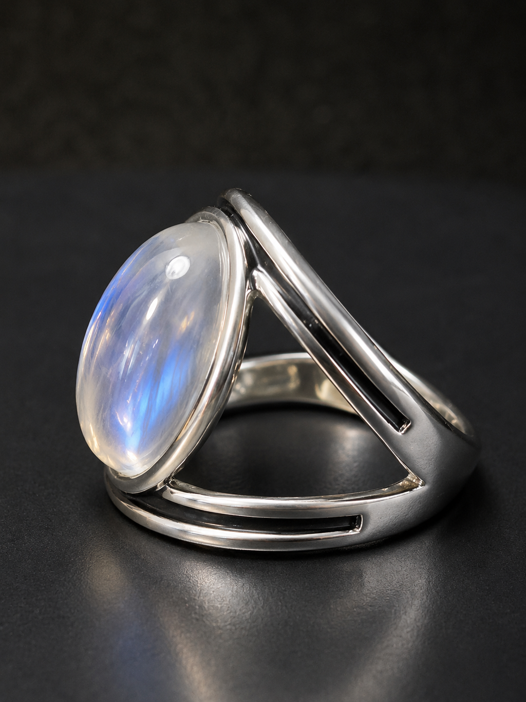 Moonbeam Glow Opalite Ring
