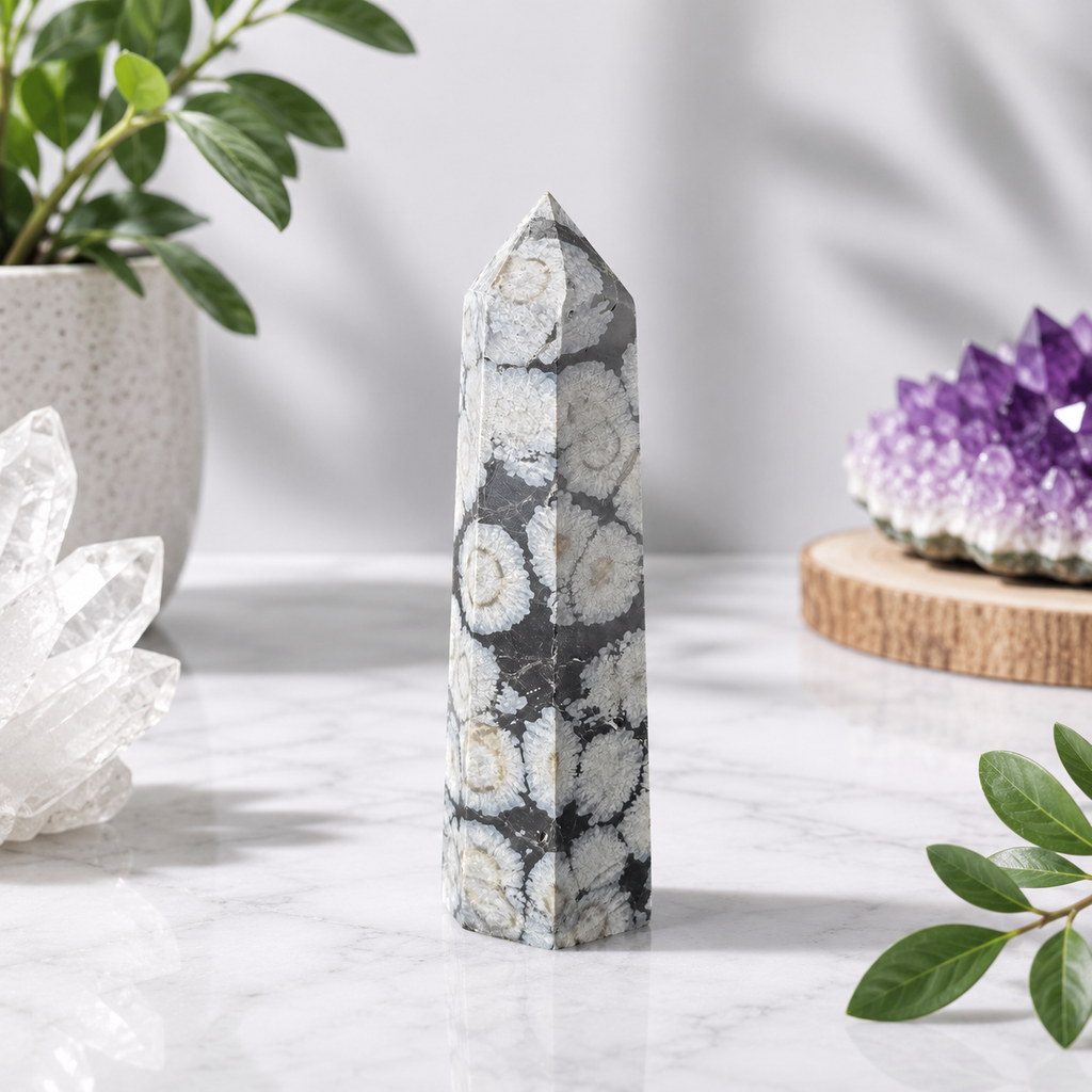 Snowflake Obsidian Tower